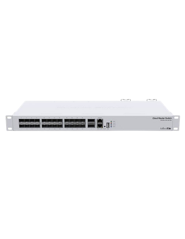 Router MikroTik CRS326-24S+2Q+RM, Alb