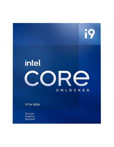 Процессор 1200 Comet Lake/Rocket Lake Intel Core i9-11900KF, S1200, 3.5-5.3GHz (8C16T), 16MB Cache, No Integrated GPU, 14nm 125W