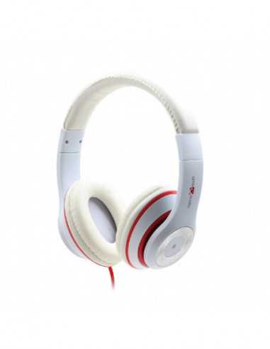 Căști Gembird Gembird MHS-LAX-W, Stereo headset, Los Angeles, white