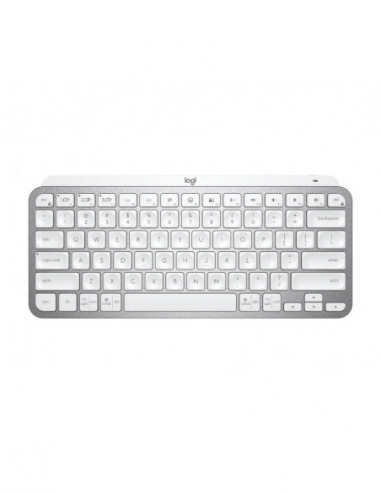 Tastaturi Logitech Logitech Wireless MX Keys Mini Minimalis Illuminated Keyboard, Logitech Unifying 2.4GHz wireless technology,
