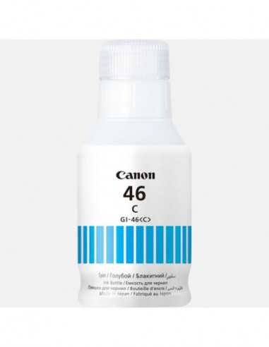 Cartuș de cerneală Canon Ink Bottle Canon GI-46 C, Cyan (4427C001), 135ml for Canon MAXIFY GX30404040504060407040, 14000 p. (Eco