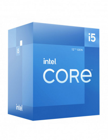 Procesor 1700 Alder Lake Intel Core i5-12400, S1700, 2.5-4.4GHz, 6C (6P+0Е) 12T, 18MB L3 + 7.5MB L2 Cache, Intel UHD Graphics 7