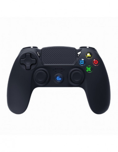 Controlere de jocuri Gembird JPD-PS4BT-01 Wireless game controller for PlayStation 4 or PC, Black