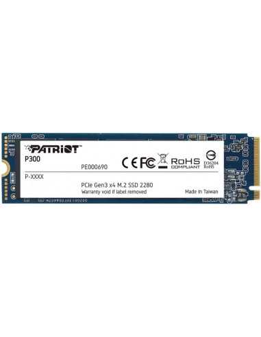 M.2 PCIe NVMe SSD M.2 NVMe SSD 256GB Patriot P300, Interface: PCIe3.0 x4 NVMe 1.3, M2 Type 2280 form factor, Sequential Read 17