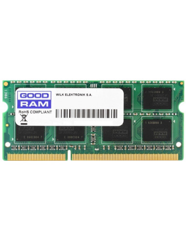 SO-DIMM DDR4 16GB DDR4-3200 SODIMM GOODRAM, PC25600, CL22, 2048x8, Single Rank, 1.2V