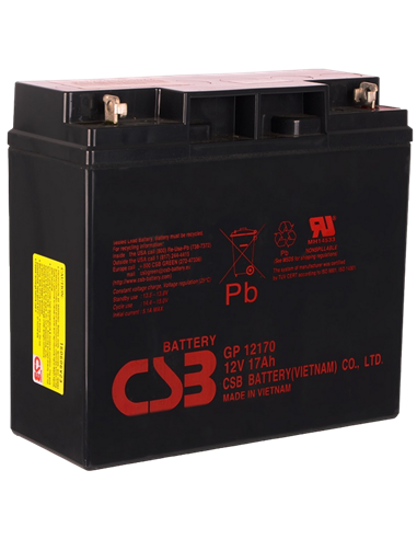 Acumulator UPS CSB GP12170B1, 12V 17