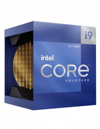Процессор 1700 Alder Lake Intel Core i9-12900K, S1700, 3.2-5.2GHz, 16C(8P+8Е) 24T, 30MB L3 + 14MB L2 Cache, Intel UHD Graphics 