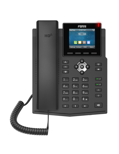 Telefon IP Fanvil X3SG, Negru