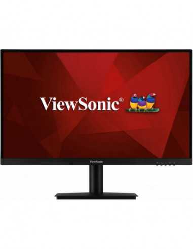 Мониторы LCD 24 дюймов 23.8 VIEWSONIC VA LED VA2406-H Black (4ms, 5000:1, 250cd, 1920x1080, 178178, VGA, HDMI, Refresh Rate 75Hz