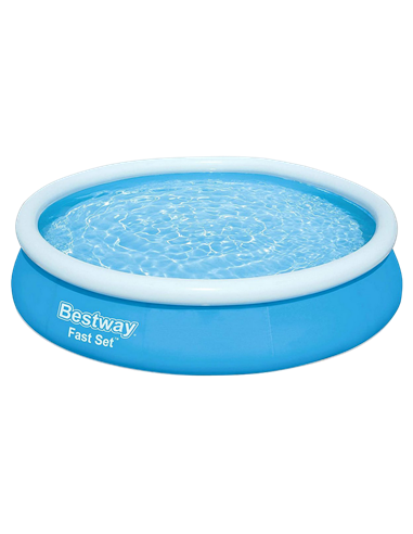 Piscină gonflabilă Bestway Fast Set, 6050L, Albastru/Alb, 57273