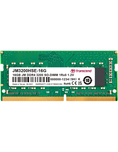 Memorie RAM Transcend JM3200HSE-16G, DDR4 SDRAM, 3200 MHz, 16GB