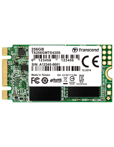 Накопитель SSD Transcend 430S, 256Гб, TS256GMTS430S