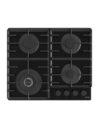 Plită pe gaz Gorenje GTW 642 SYB, Negru