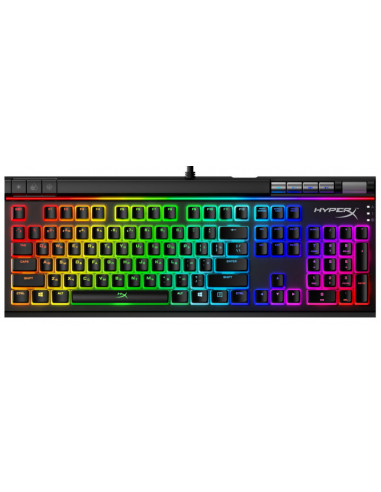 Tastaturi HyperX HYPERX Alloy Elite II RGB Mechanical Gaming Keyboard (RU), Mechanical keys (HyperX Red key switch) Backlight (R