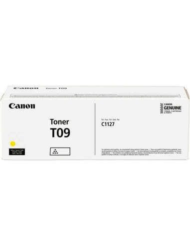 Opțiuni și piese pentru copiatoare Toner Canon T09 Yellow EMEA, (5900 pages 5) for Canon i-SENSYS X C1127iF- Canon i-SENSYS X C