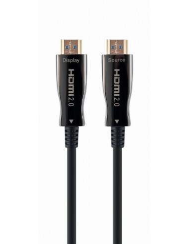 Cabluri video HDMI - VGA - DVI - DP Cable HDMI CCBP-HDMI-AOC-10M-02, Active Optical (AOC) High speed HDMI cable with Ethernet A