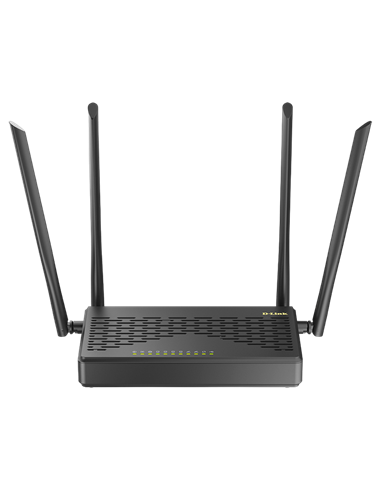 Router fără fir D-Link DIR-825/GFRU, 3G, 4G, Negru