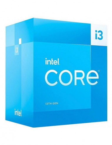 Процессор 1700 Alder Lake Intel Core i3-13100, S1700, 3.4-4.5GHz, 4C (4P+0Е) 8T, 12MB L3 + 5MB L2 Cache, Intel UHD Graphics 730