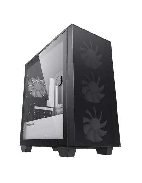 Компьютерный корпус Gamemax Aero Mini ECO, Micro-ATX, Без блока питания, Чёрный