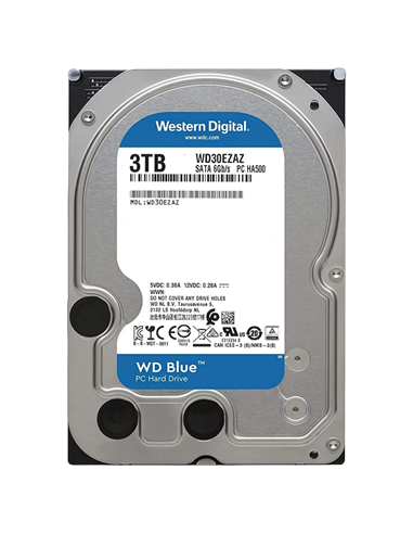 Unitate HDD Western Digital WD Blue, 3.5", 3 TB WD30EZAZ