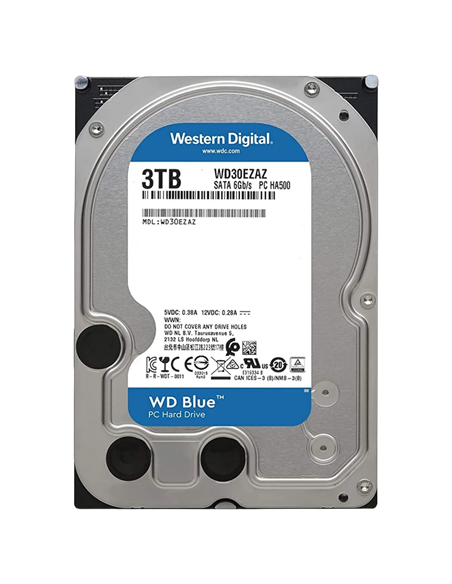 Жесткий диск Western Digital WD Blue, 3.5", 3 ТБ <WD30EZAZ>