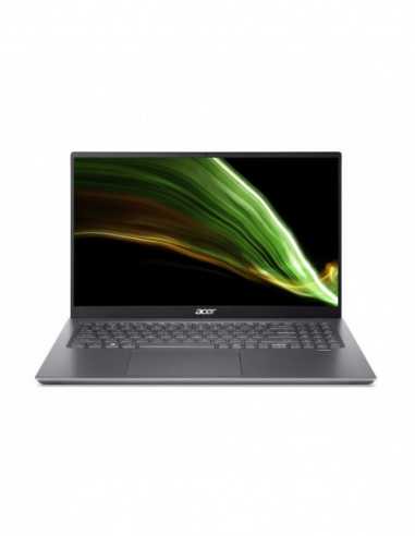 Ноутбуки Acer ACER Swift X Steel Gray (NX.AYKEU.006), 16.1 IPS FHD 300 nits (Intel Core i5-11320H 4xCore, 2.5-4.5GHz, 16GB(onboa