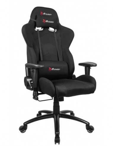 Игровые стулья и столы Arozzi GamingOffice Chair AROZZI Inizio Fabric, Black, max weight up to 105kg, 2D Armrests, Rocking funct