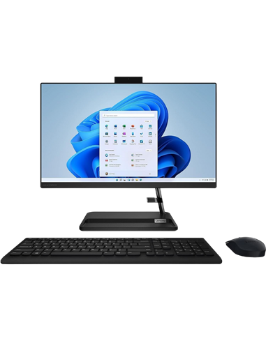 Computer All-in-One Lenovo IdeaCentre 3 22IAP7, 27", Intel Core i5-13420H, 16GB/512GB, Fără SO, Negru