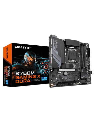 Материнская плата Gigabyte B760M GAMING X DDR4, LGA1700, Intel B760, Micro-ATX