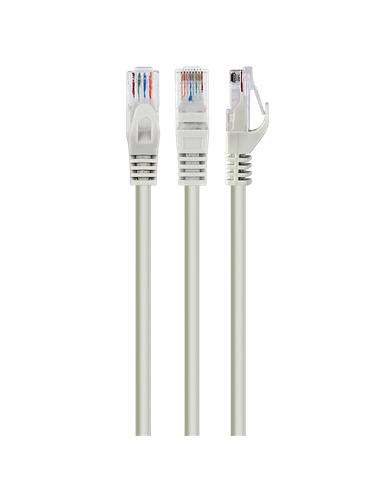 Патч-корд Cablexpert PP6U-5M, Cat6 UTP, 5м, Серый