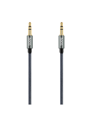 Cablu audio Hoco UPA03, 3.5 mm - 3.5 mm, 1m, Negru