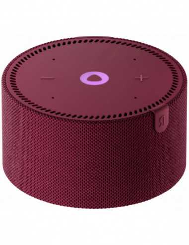 Boxe inteligente Smart Speaker Yandex Station MINI with Alisa, Red, Smart Home Control Center, No Hub Required, Wi-FI-AC + BT5.