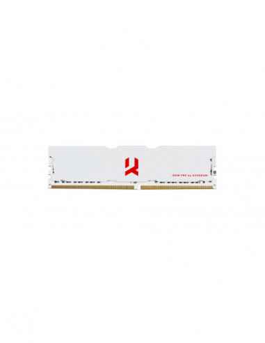 DIMM DDR4 SDRAM 8GB DDR4-3600 GOODRAM IRDM PRO DDR4 CRIMSON WHITE, PC28800, CL18, Latency 18-22-22, 1.35V, 1024x8, Aluminium W