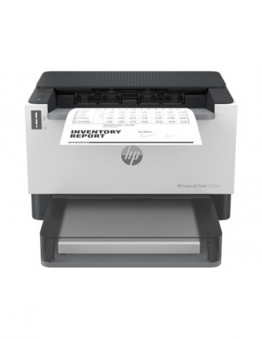 Бытовые монохромные лазерные принтеры Printer HP LaserJet Tank 1502w, White, A4, 600x600 dpi, up to 22 ppm, 64MB, Up to 25000 p