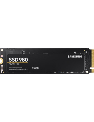 M.2 PCIe NVMe SSD M.2 NVMe SSD 250GB Samsung SSD 980, PCIe3.0 x4 NVMe1.4, M2 Type 2280 form factor, Seq. Read: 2900 MBs, Seq. 