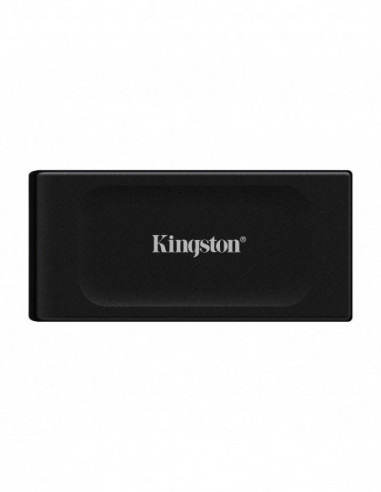 Unitate SSD externă portabilă USB3.0 M.2 NVMe External SSD 1.0TB Kingston XS1000, USB 3.2 Gen 2, Sequential ReadWrite: up to 10