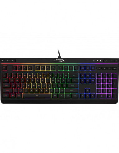 Tastaturi HyperX HYPERX Alloy Core RGB Membrane Gaming Keyboard (US Layout), Black, Backlight (RGB), Quiet, Responsive keys with