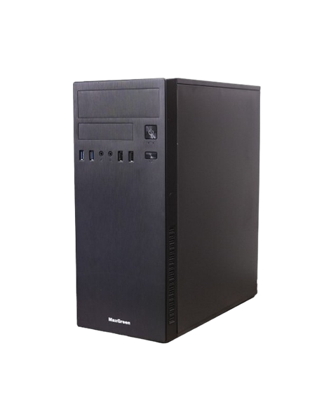 Carcasă PC Sohoo 2812BK, Midi-Tower, Negru
