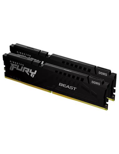 Memorie RAM Kingston FURY Beast, DDR5 SDRAM, 6000 MHz, 16GB, KF560C30BBK2-16