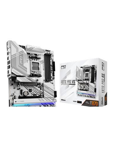 Placă de bază ASRock X870 PRO RS, AM5, AMD X870, ATX