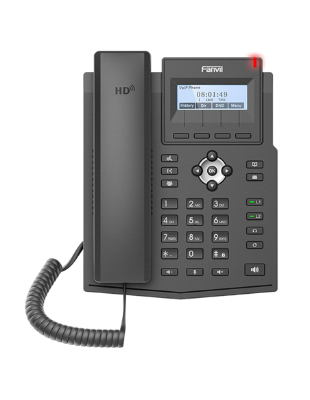 Telefon IP Fanvil X1SG, Negru