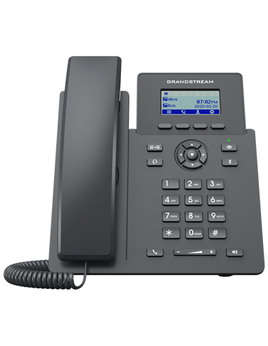 Telefon IP Grandstream GRP2601P, Negru