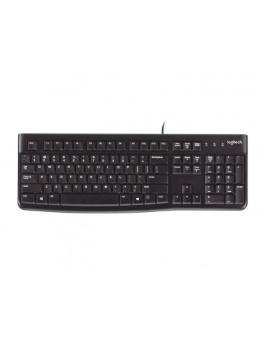 Клавиатуры Logitech Logitech Keyboard K120 for Business - BLK - US INTL - USB - EMEA