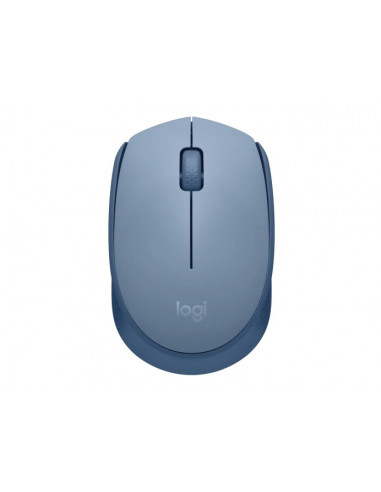 Mouse-uri Logitech Logitech Wireless Mouse M171 Blue Grey, Optical Mouse for Notebooks, Nano receiver, Blue Grey, Retail