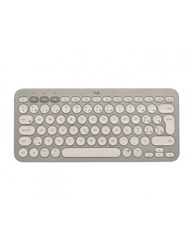 Клавиатуры Logitech Logitech Bluetooth K380 Multi-Device Keyboard, SAND - US INTL - BT - NA - INTNL