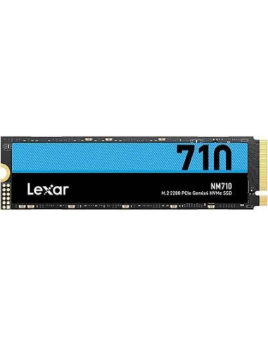 M.2 PCIe NVMe SSD M.2 NVMe SSD 500GB Lexar NM710, Interface: PCIe4.0 x4 NVMe1.4, M2 Type 2280 form factor, Sequential ReadsWrit
