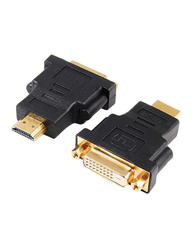 Adaptor Video Cablexpert A-HDMI-DVI-3, HDMI (M) - DVI-D (F), 0,1m, Negru