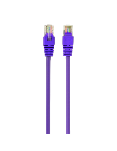 Патч-корд Cablexpert PP12-0.5M/V, CAT5e UTP, 0,5м, Фиолетовый