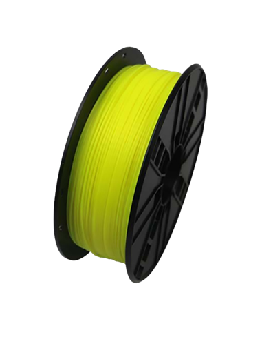 Filament pentru imprimantă 3D Gembird 3DP-ABS1.75-01-FY, ABS, Galben Fluorescent, 1.75 mm, 1kg