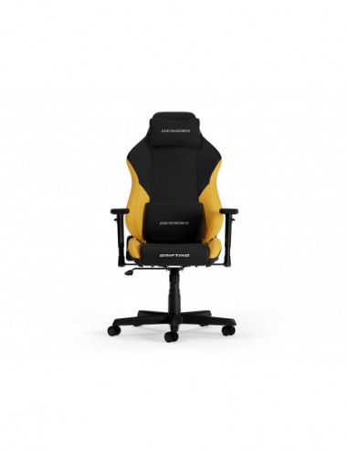 Игровые стулья и столы DXRacer GamingOffice Chair DXRacer DRIFTING-23-L-NY-X1, BlackYellow, EPU Leather, max weight up to 150kg 